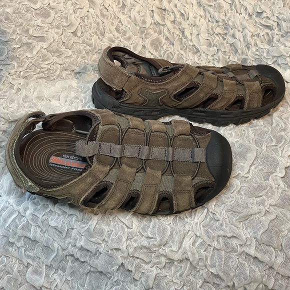 🆑🎉LAST CHANCE!!🎉 Mens Skechers Slip on Sandals - Picture 4 of 9